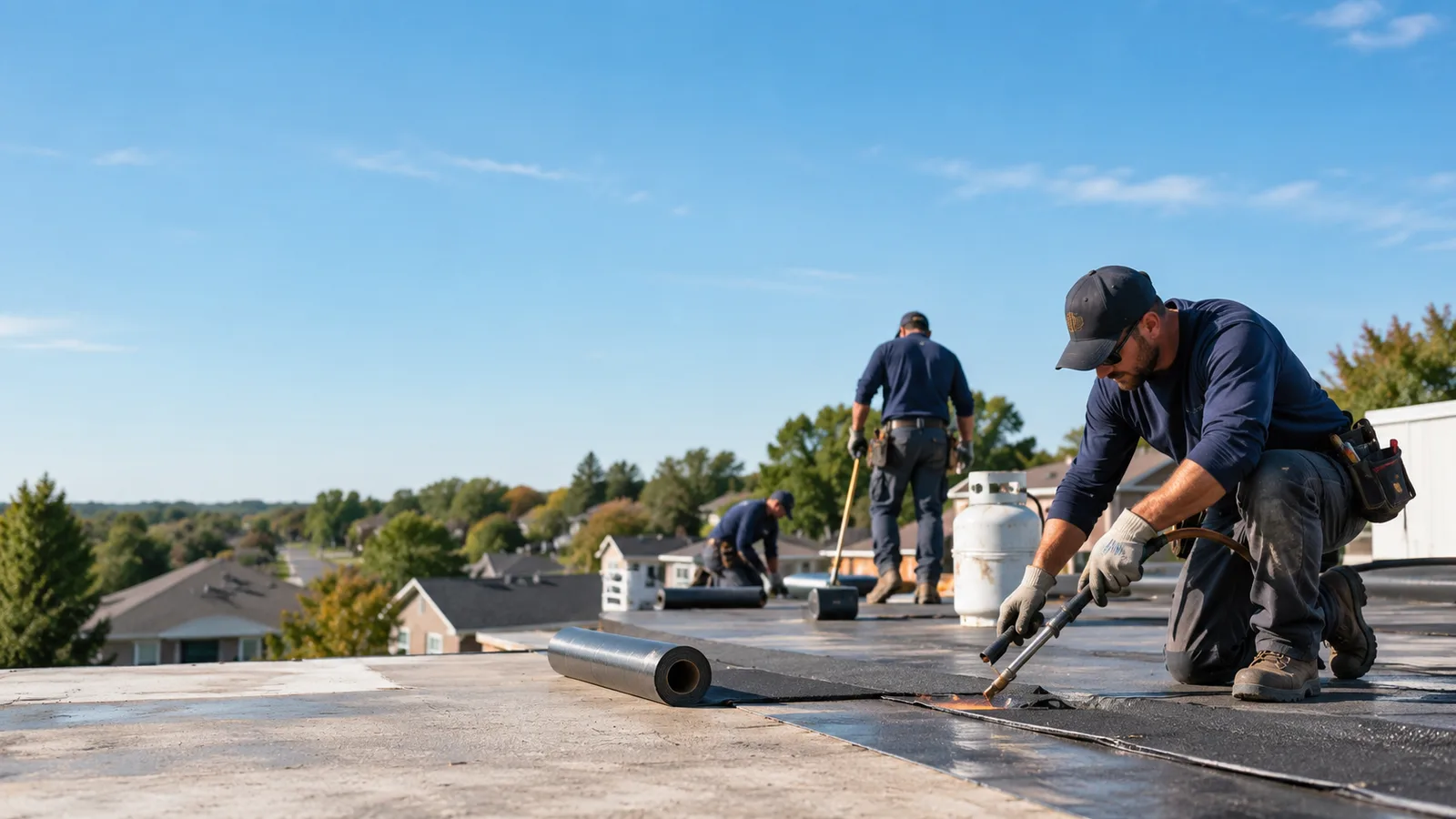 Flat Roof Leak Repair providers in Embarrass, WI